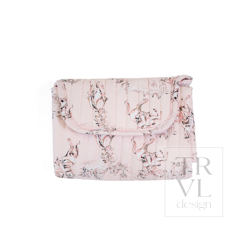 QUILTED CHANGING MAT - COWGIRL TOILE - Changing Mats