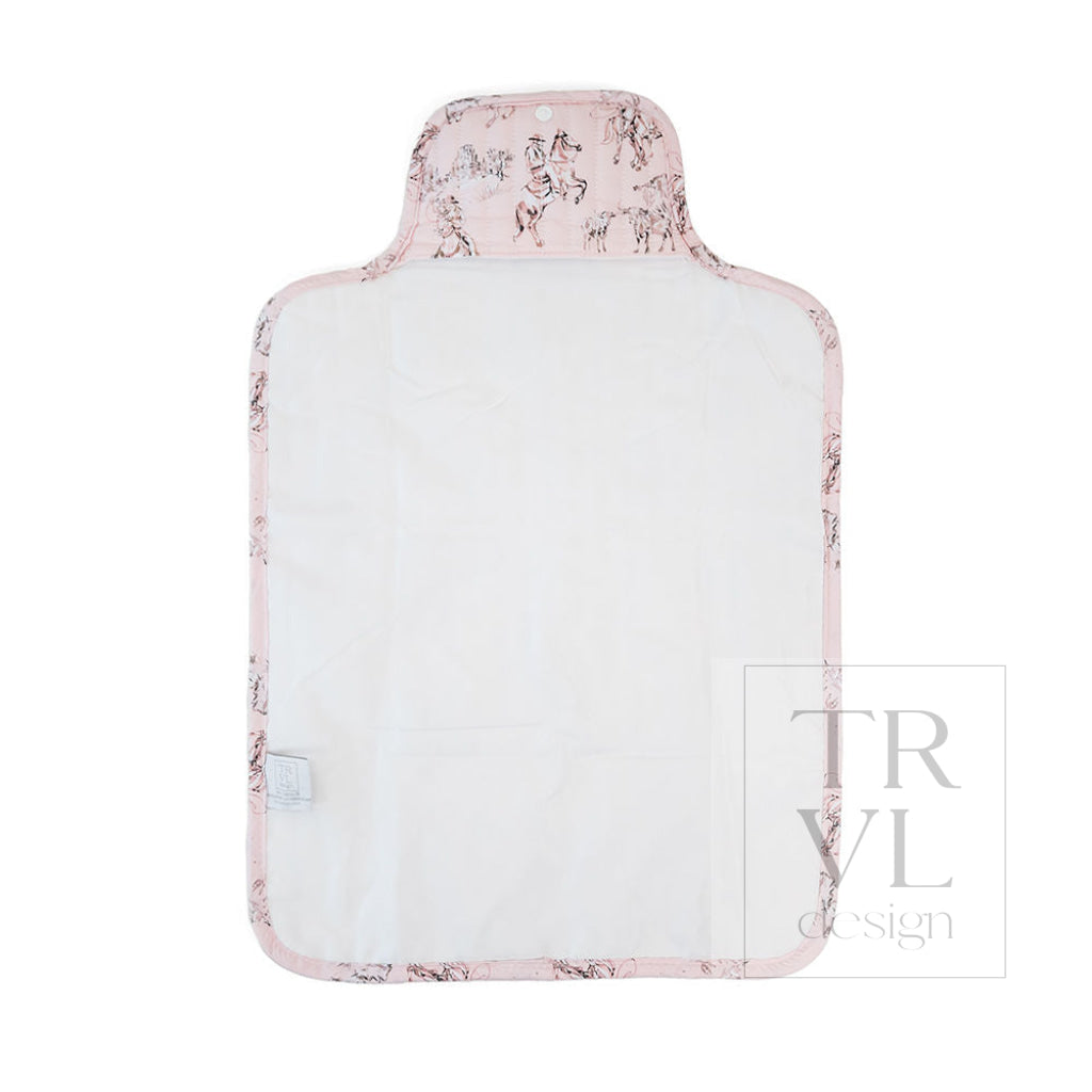 QUILTED CHANGING MAT - COWGIRL TOILE - Changing Mats