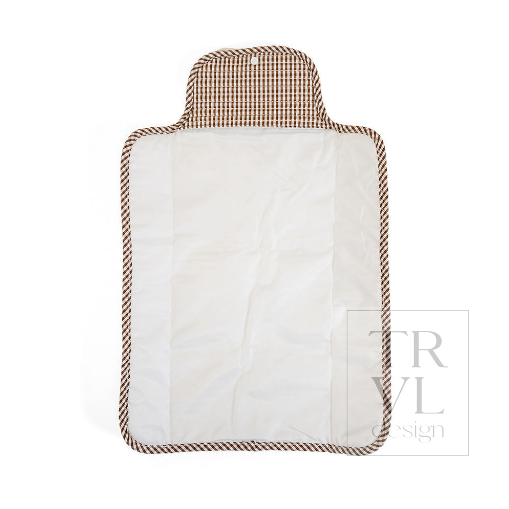 QUILTED CHANGING MAT - GINGHAM COCO - Changing Mats