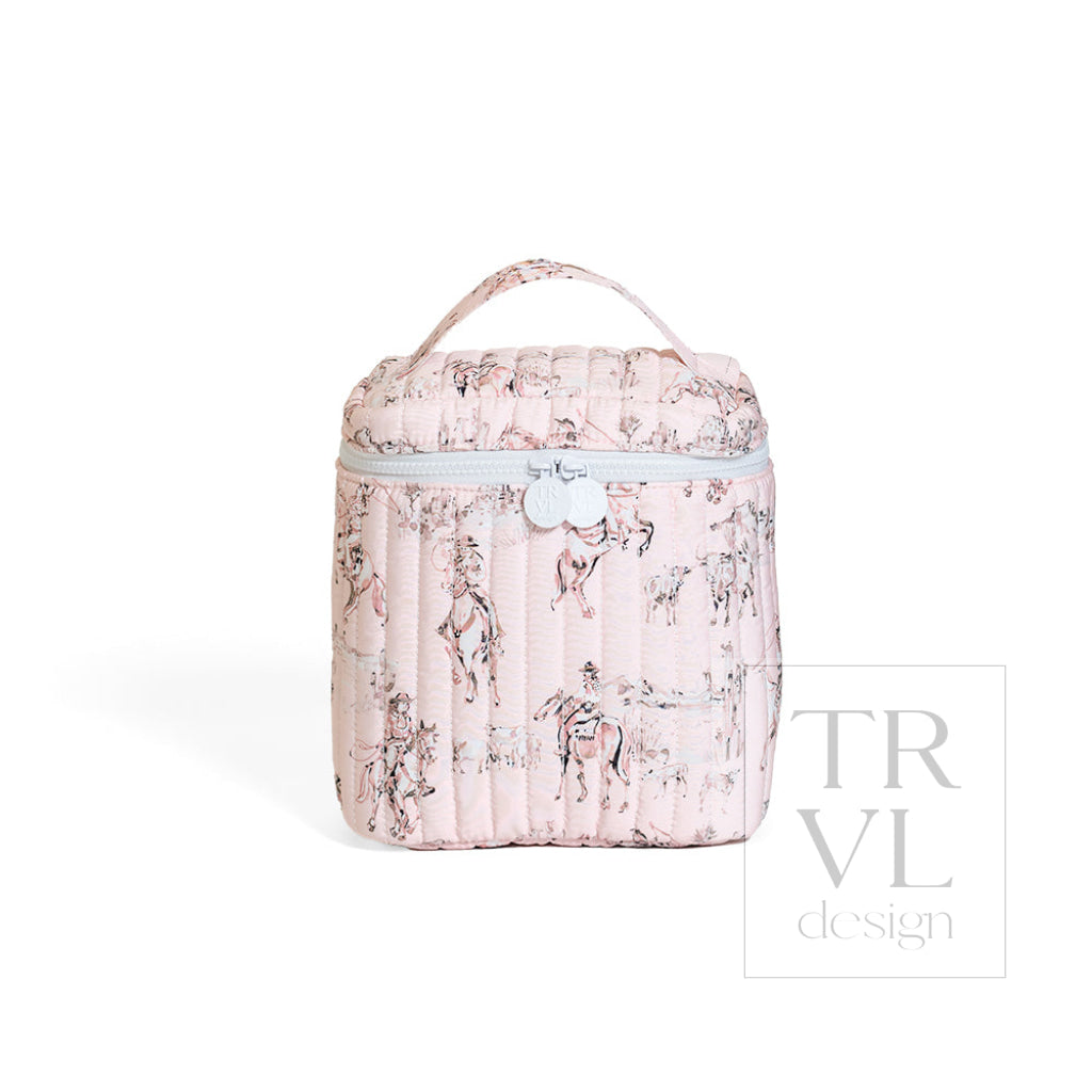 QUILTED GO GO LUNCH INSULATED BAG - COWGIRL TOILE - Lunch Bags