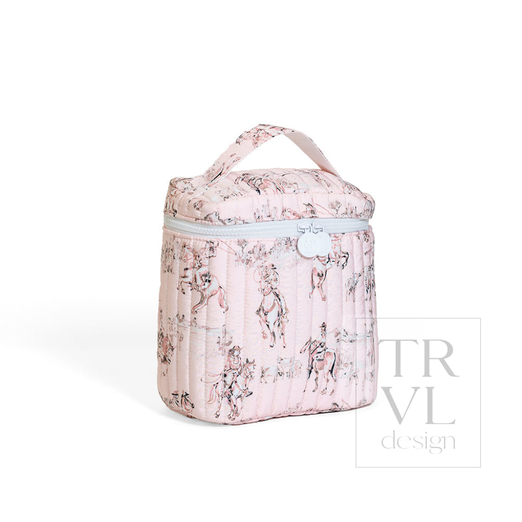 QUILTED GO GO LUNCH INSULATED BAG - COWGIRL TOILE - Lunch Bags