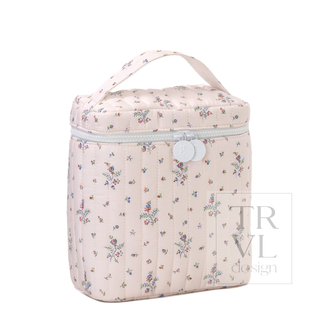 QUILTED GO GO LUNCH INSULATED BAG - FLEURIE - Lunch Bags