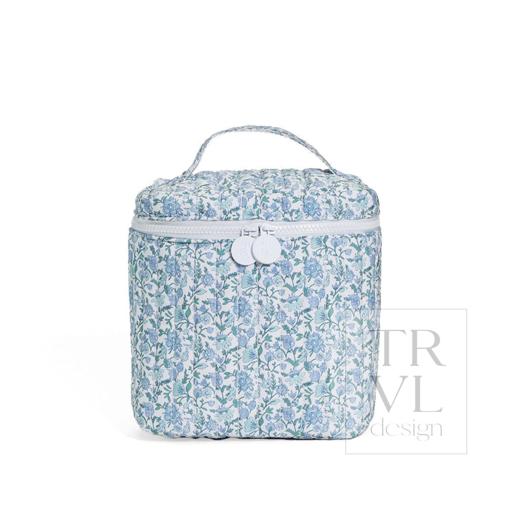 QUILTED GO GO LUNCH INSULATED BAG - HAMPTONS FLORAL - Lunch Bags