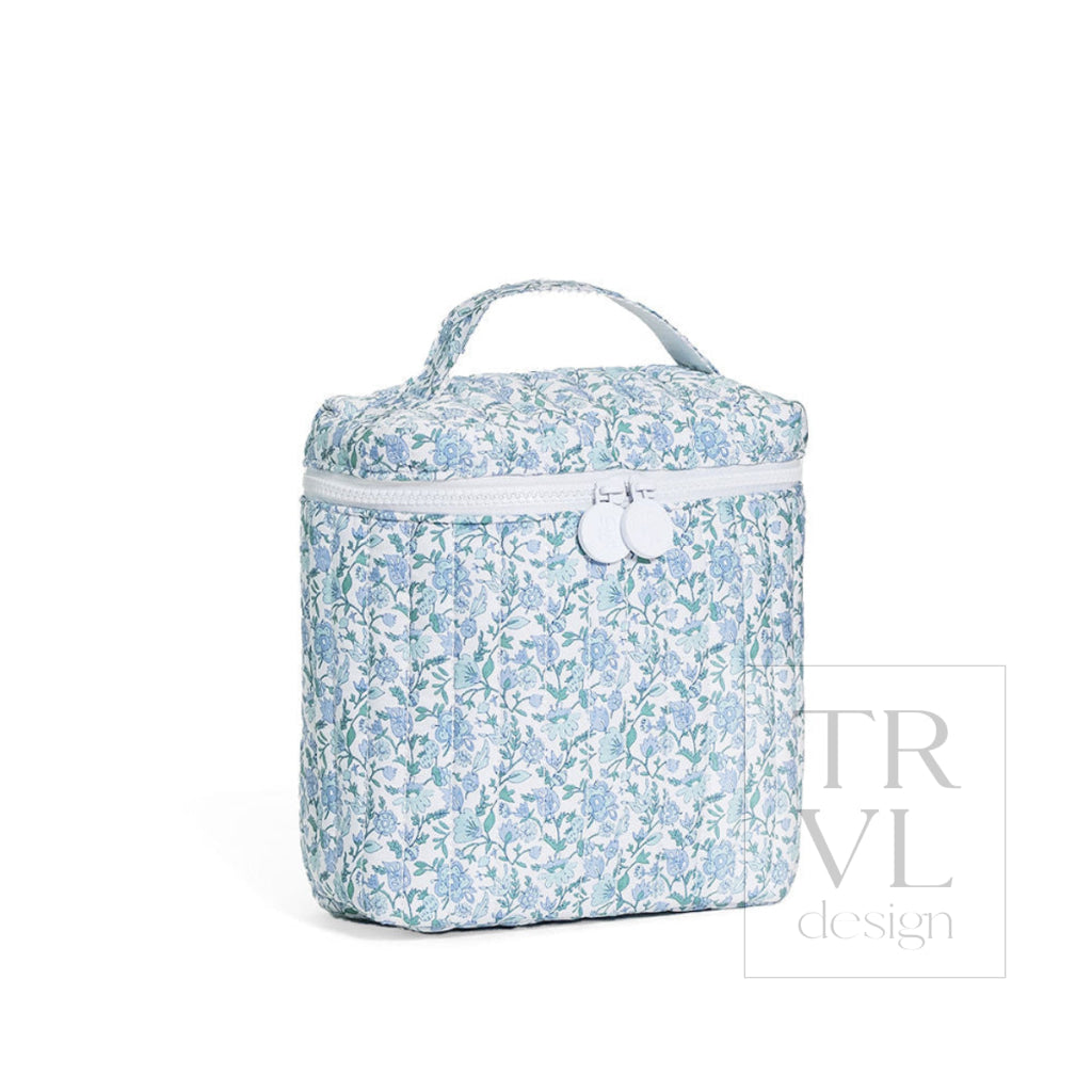 QUILTED GO GO LUNCH INSULATED BAG - HAMPTONS FLORAL - Lunch Bags