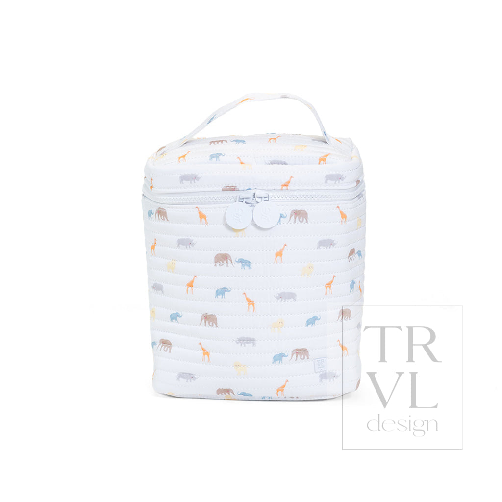 QUILTED GO GO LUNCH INSULATED BAG - SAFARI - Lunch Bags