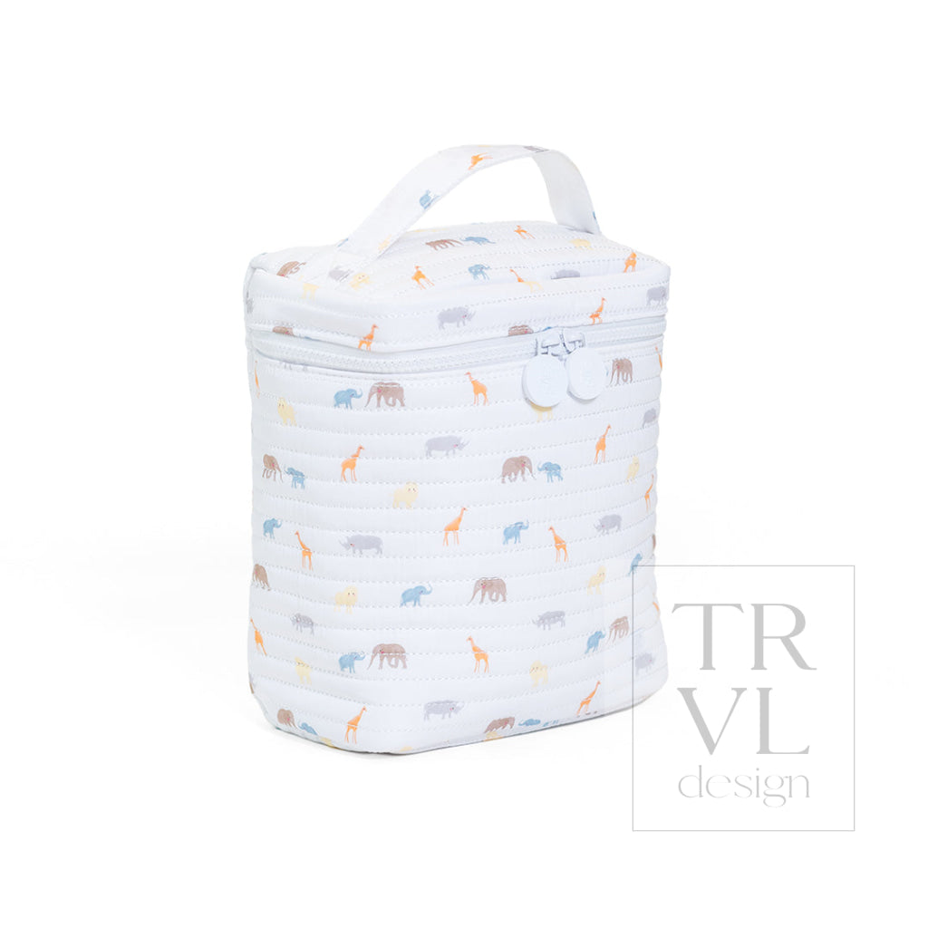 QUILTED GO GO LUNCH INSULATED BAG - SAFARI - Lunch Bags