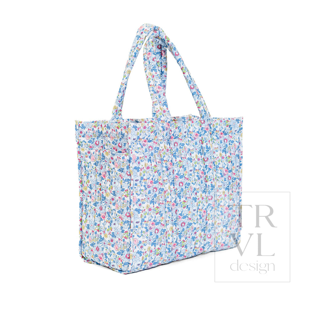 QUILTED GO GO TOTE - BRIDGEHAMPTON FLORAL - Tote Bags