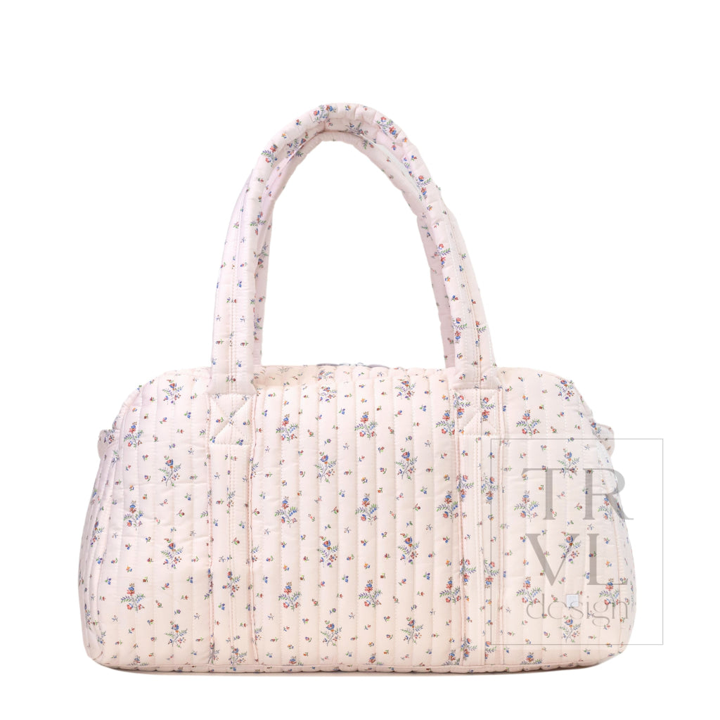 QUILTED GRANDE DUFFEL - FLEURIE - Duffel Bags