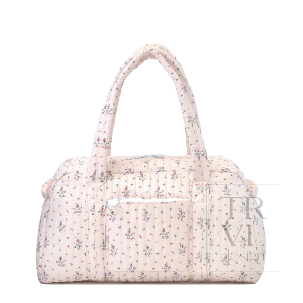QUILTED GRANDE DUFFEL - FLEURIE - Duffel Bags