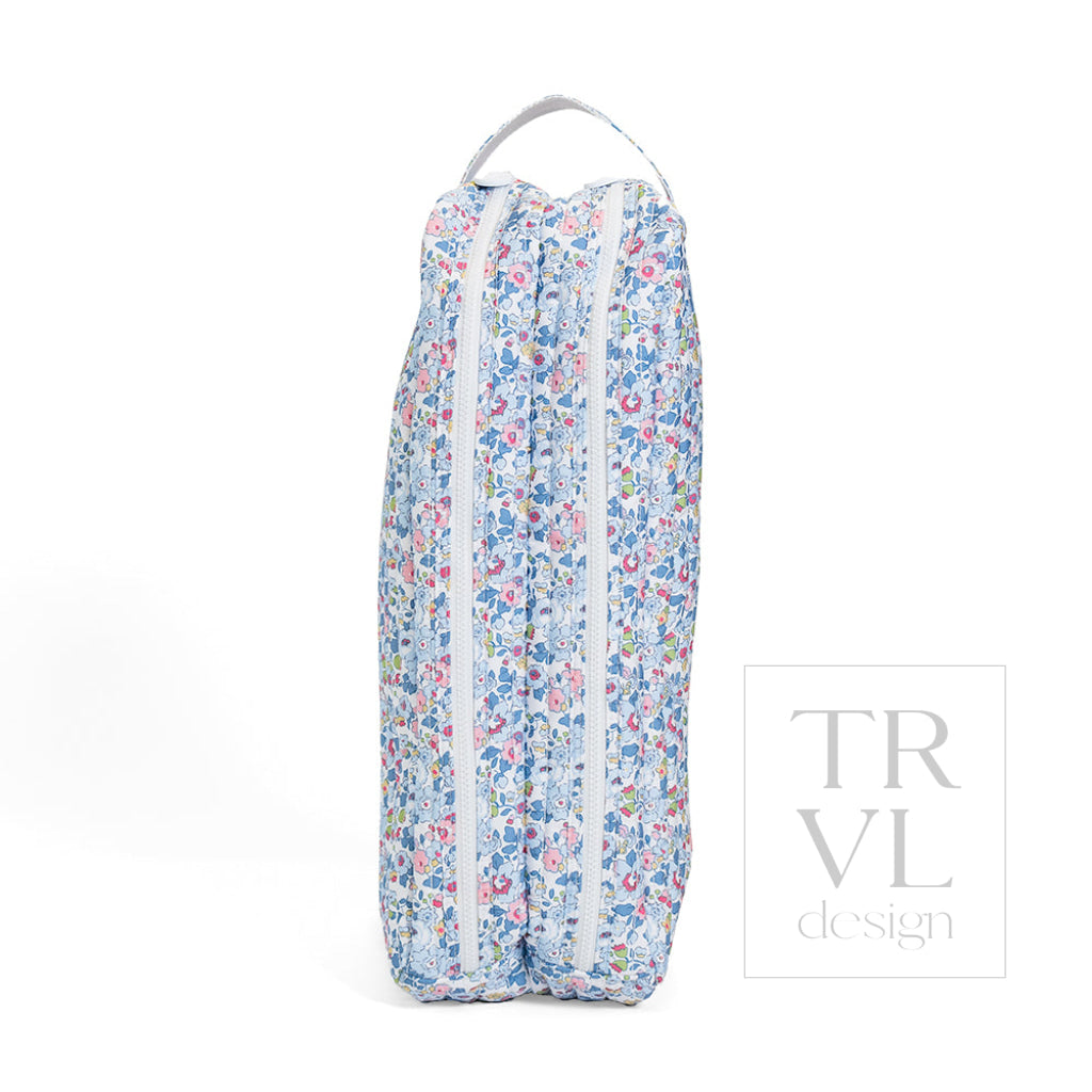QUILTED LG BOOT BAG - BRIDGEHAMPTON FLORAL - Shoe Bags
