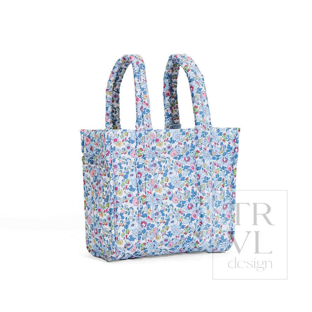 QUILTED MINI GO GO TOTE - BRIDGEHAMPTON FLORAL - Tote Bags