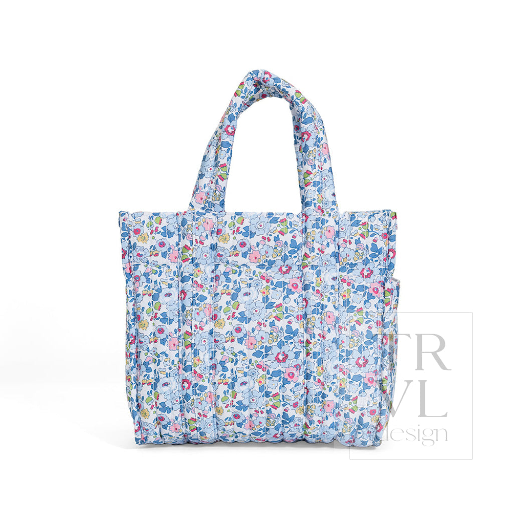 QUILTED MINI GO GO TOTE - BRIDGEHAMPTON FLORAL - Tote Bags