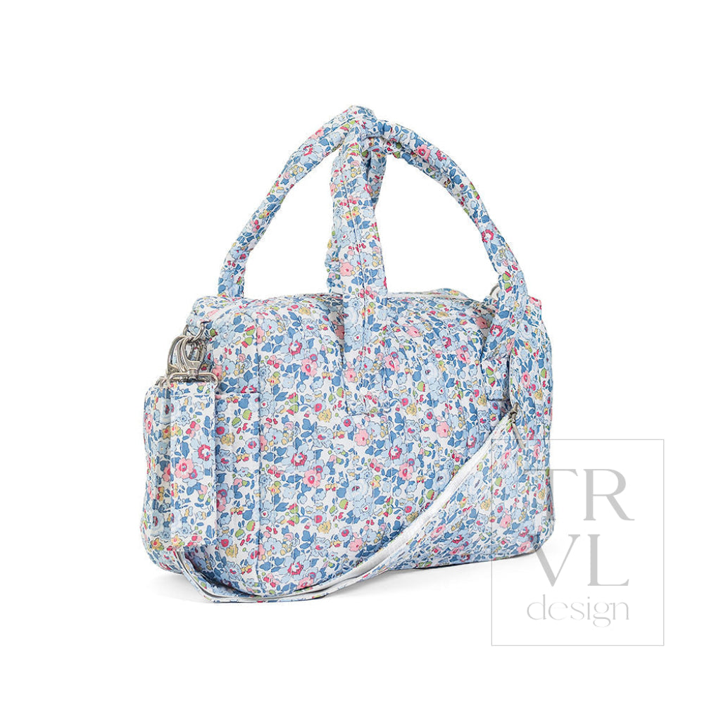 QUILTED STROLLER BAG - BRIDGEHAMPTON FLORAL - Stroller Travel Bags