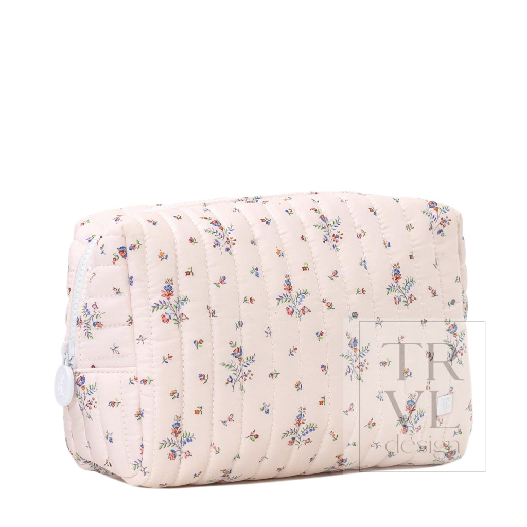 Quilted Stroller Bag Bundle in Fleurie + Changer Mat + Everyday (3 Piece) - Baby Gift Sets