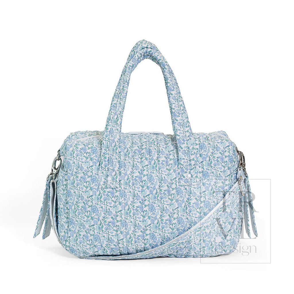 QUILTED STROLLER BAG - HAMPTONS FLORAL - Stroller Travel Bags
