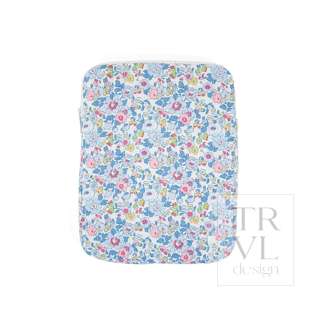 QUILTED TABLET CASE - BRIDGEHAMPTON FLORAL - Travel Pouches