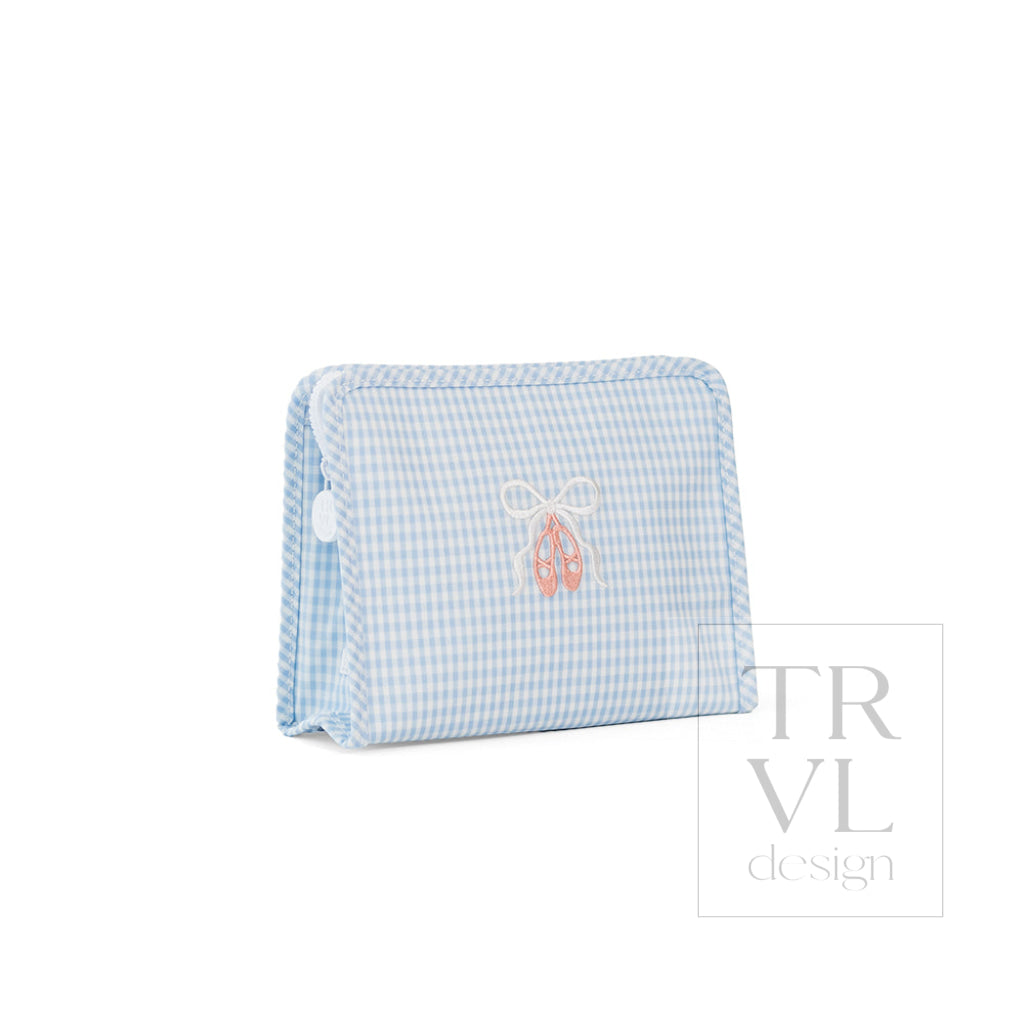 ROADIE LARGE Zip Pouch - BALLET MIST - Travel Pouches