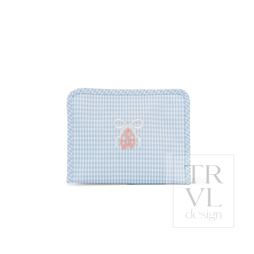 ROADIE LARGE Zip Pouch - BALLET MIST - Travel Pouches