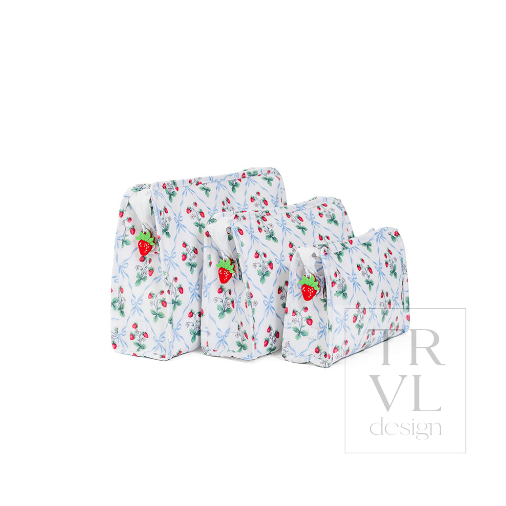 ROADIE LARGE Zip Pouch - BERRY NICE *ETA Ship 7/15 - Travel Pouches