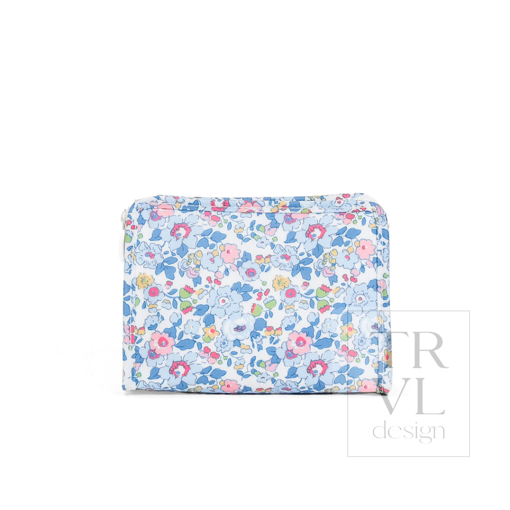 ROADIE LARGE Zip Pouch - BRIDGEHAMPTON FLORAL - Travel Pouches