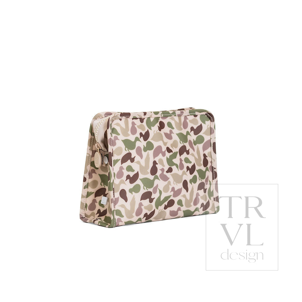 ROADIE LARGE Zip Pouch - DECOY CAMO - Travel Pouches