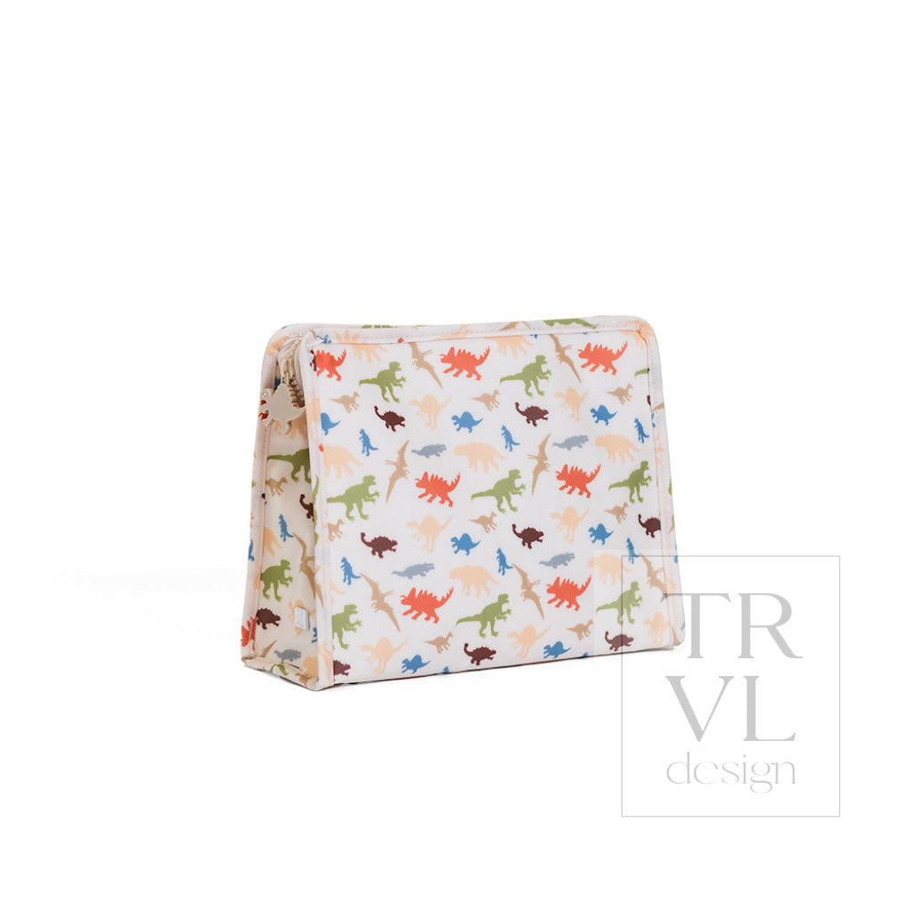 ROADIE LARGE Zip Pouch - DINO-ROAR - Travel Pouches