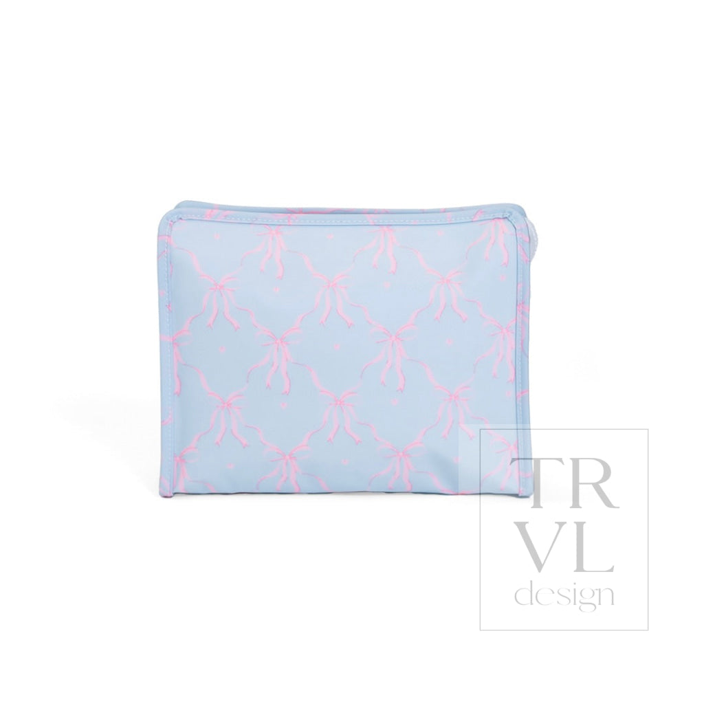 ROADIE LARGE Zip Pouch - ELOISE BOW - Travel Pouches