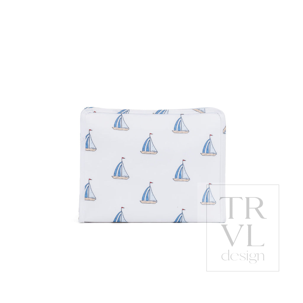 ROADIE LARGE Zip Pouch - SAIL AWAY - Travel Pouches