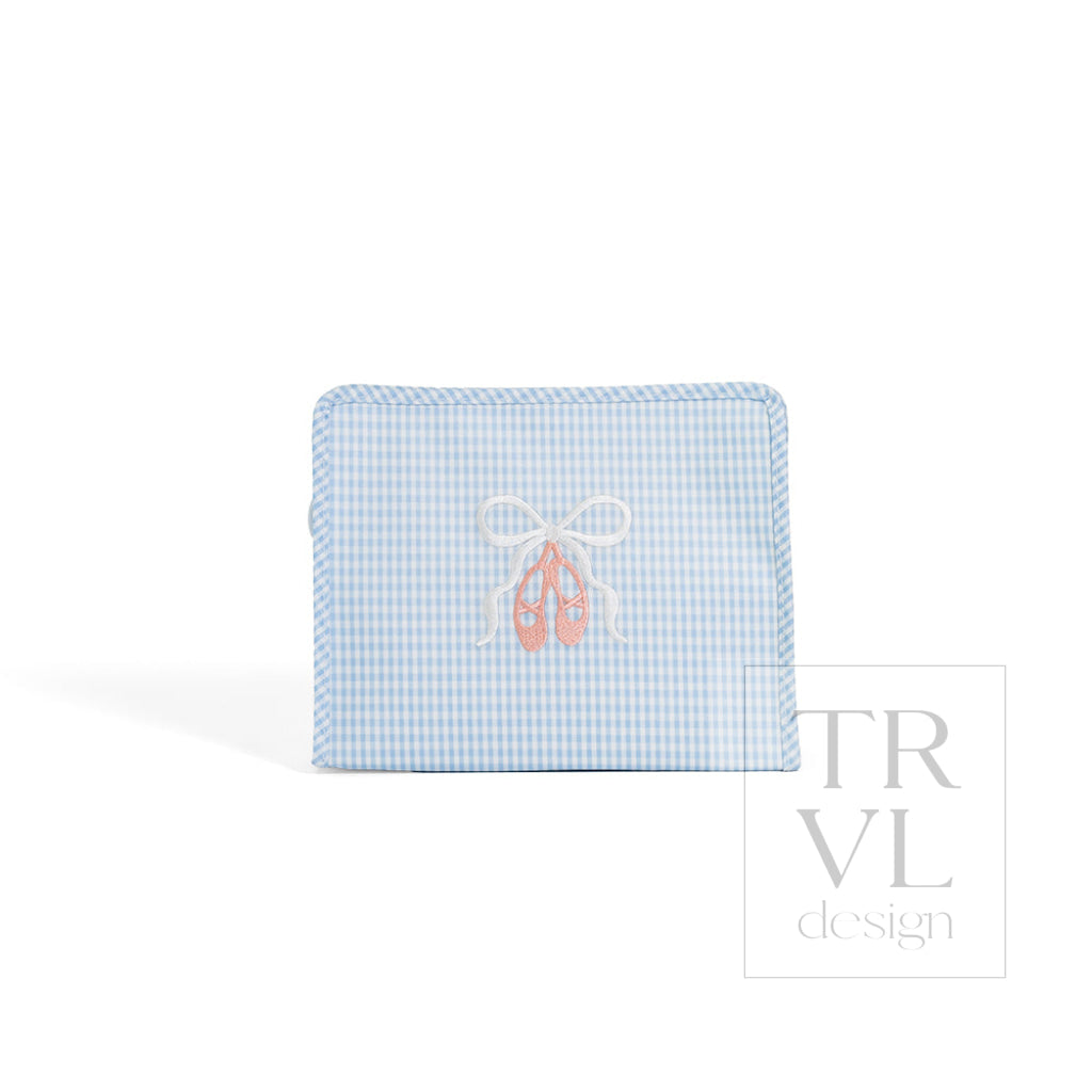 ROADIE MEDIUM Zip Pouch - BALLET MIST - Travel Pouches