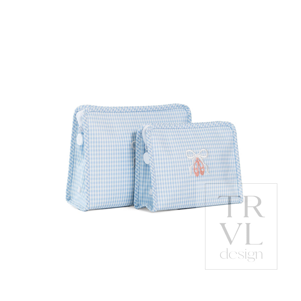 ROADIE MEDIUM Zip Pouch - BALLET MIST - Travel Pouches