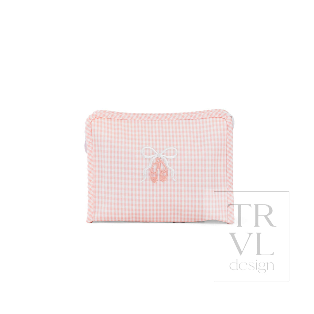 ROADIE MEDIUM Zip Pouch - BALLET PINK - Travel Pouches