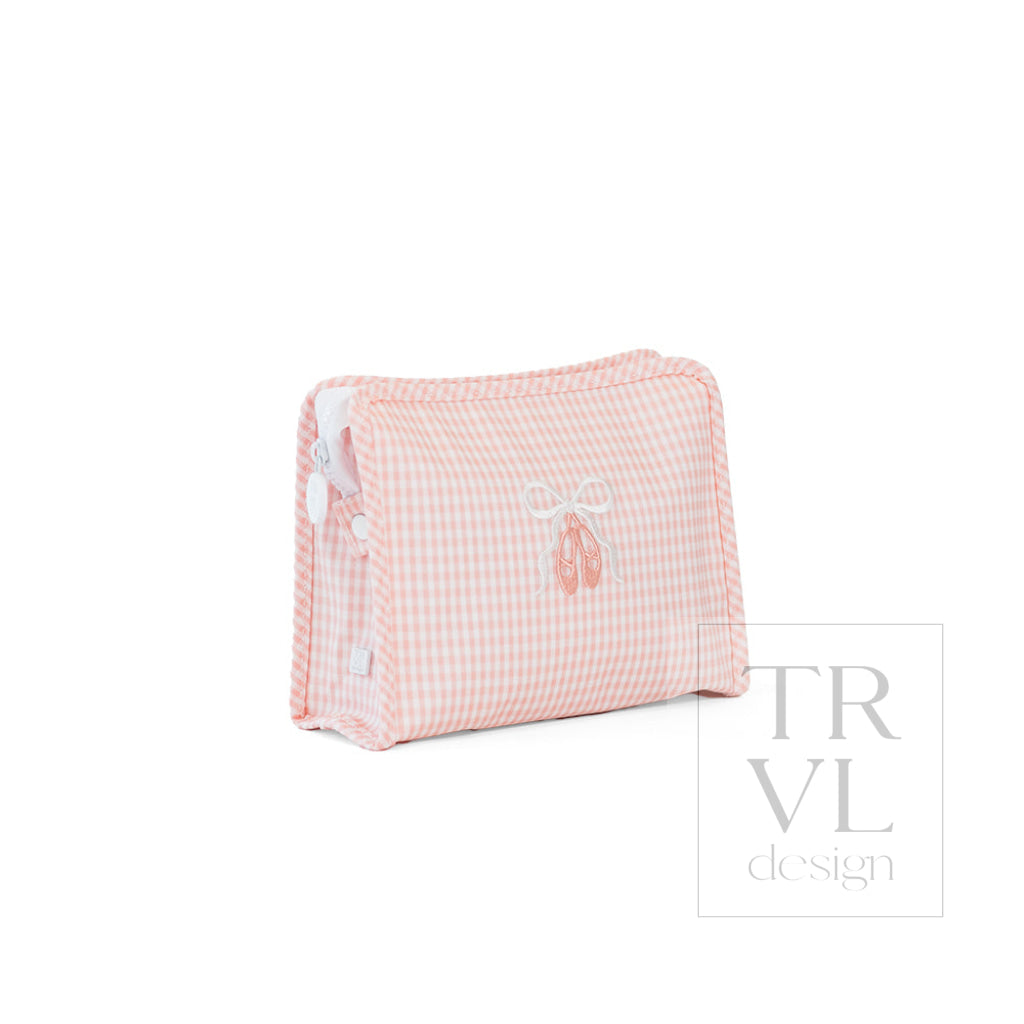 ROADIE MEDIUM Zip Pouch - BALLET PINK - Travel Pouches
