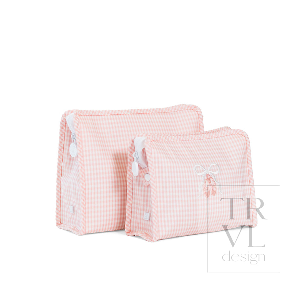 ROADIE MEDIUM Zip Pouch - BALLET PINK - Travel Pouches
