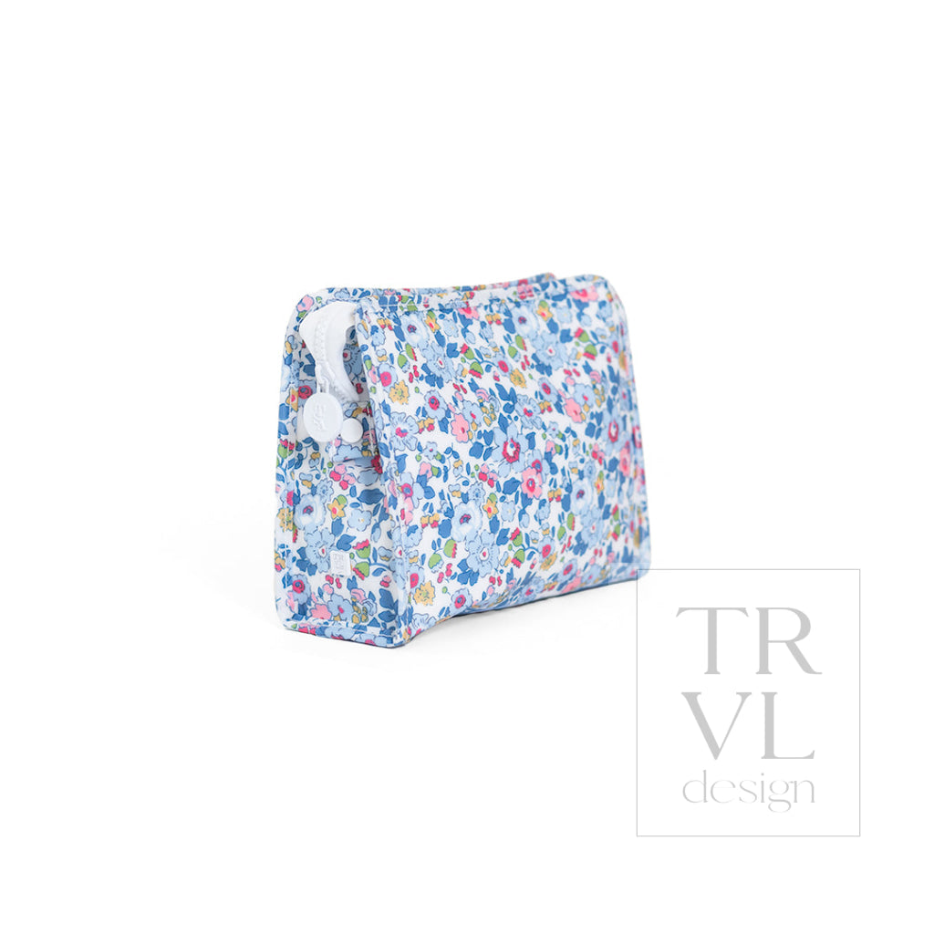 ROADIE MEDIUM Zip Pouch - BRIDGEHAMPTON FLORAL *ETA Ship 6/30 - Travel Pouches