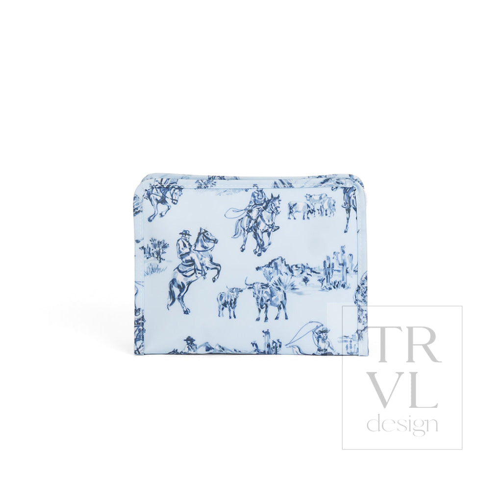 ROADIE MEDIUM Zip Pouch - COWBOY TOILE - Travel Pouches