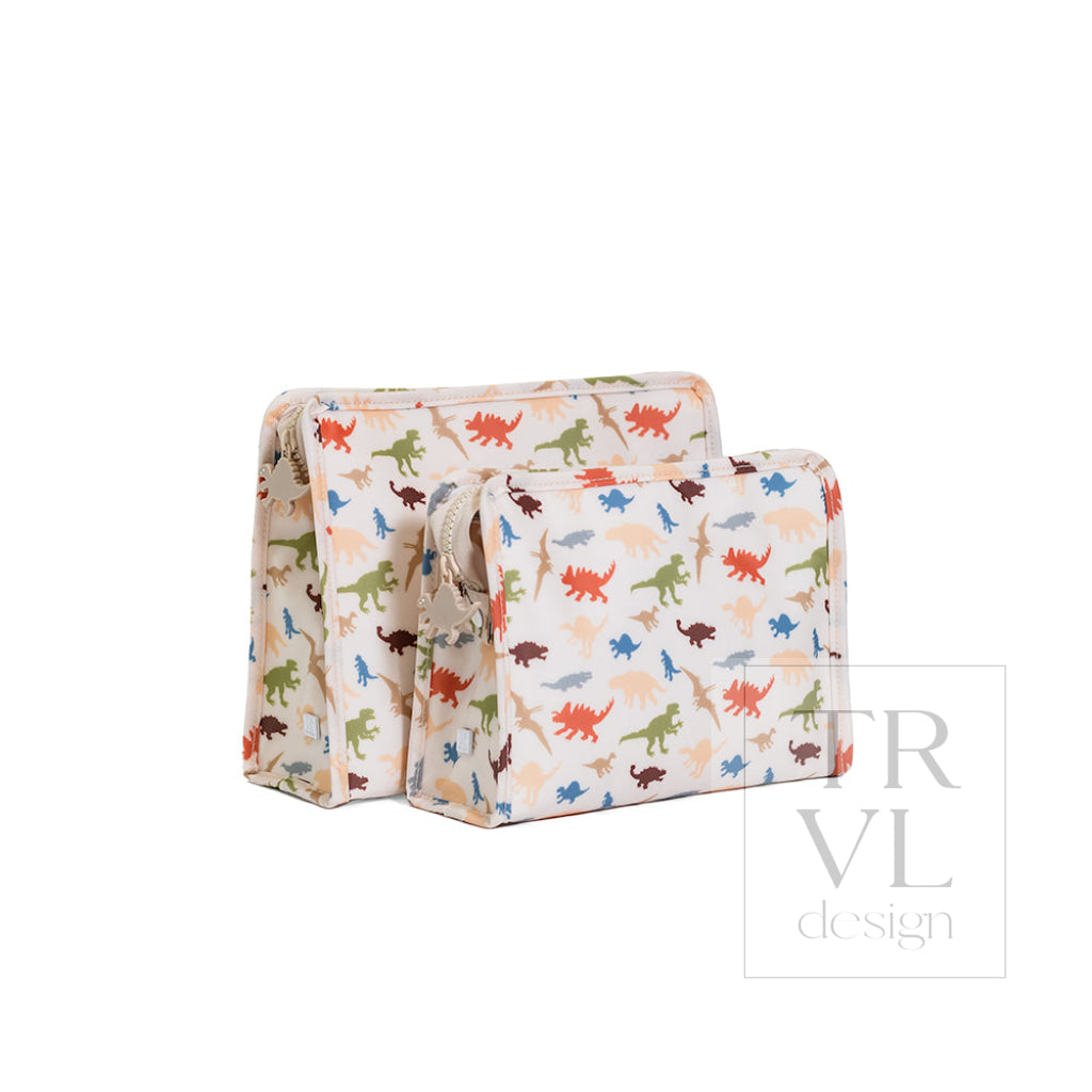 ROADIE MEDIUM Zip Pouch - DINO-ROAR - Travel Pouches