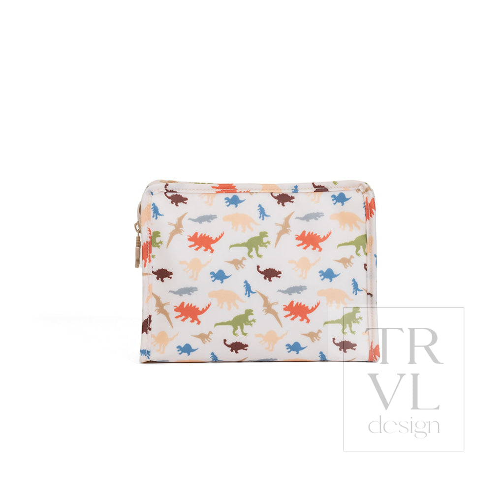 ROADIE MEDIUM Zip Pouch - DINO-ROAR - Travel Pouches