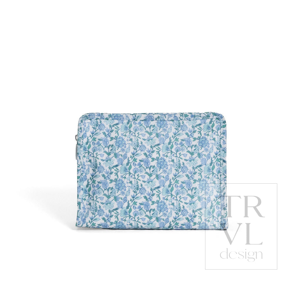 ROADIE MEDIUM Zip Pouch - HAMPTONS FLORAL - Travel Pouches