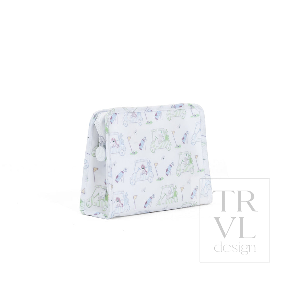 ROADIE MEDIUM Zip Pouch - PUTT PUTT *ETA Ship 7/25 - Travel Pouches
