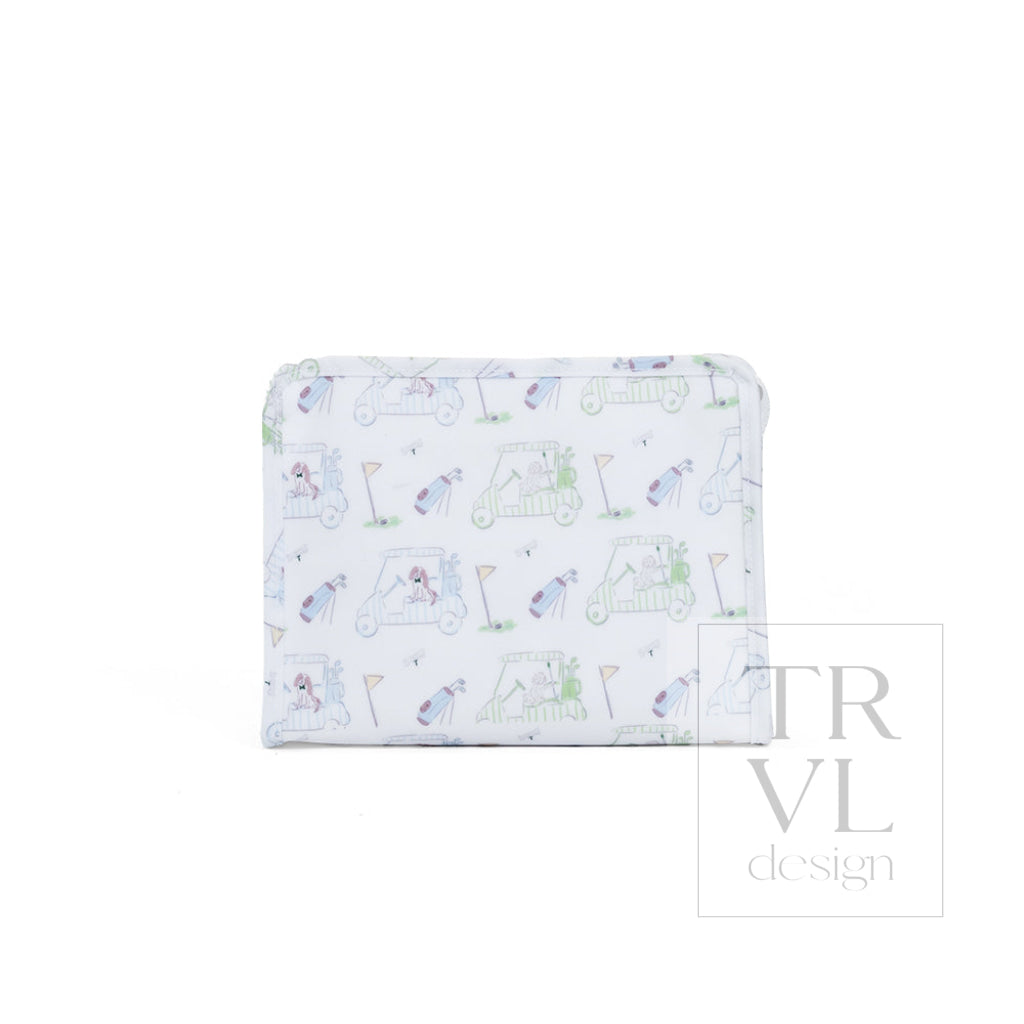 ROADIE MEDIUM Zip Pouch - PUTT PUTT *ETA Ship 7/25 - Travel Pouches