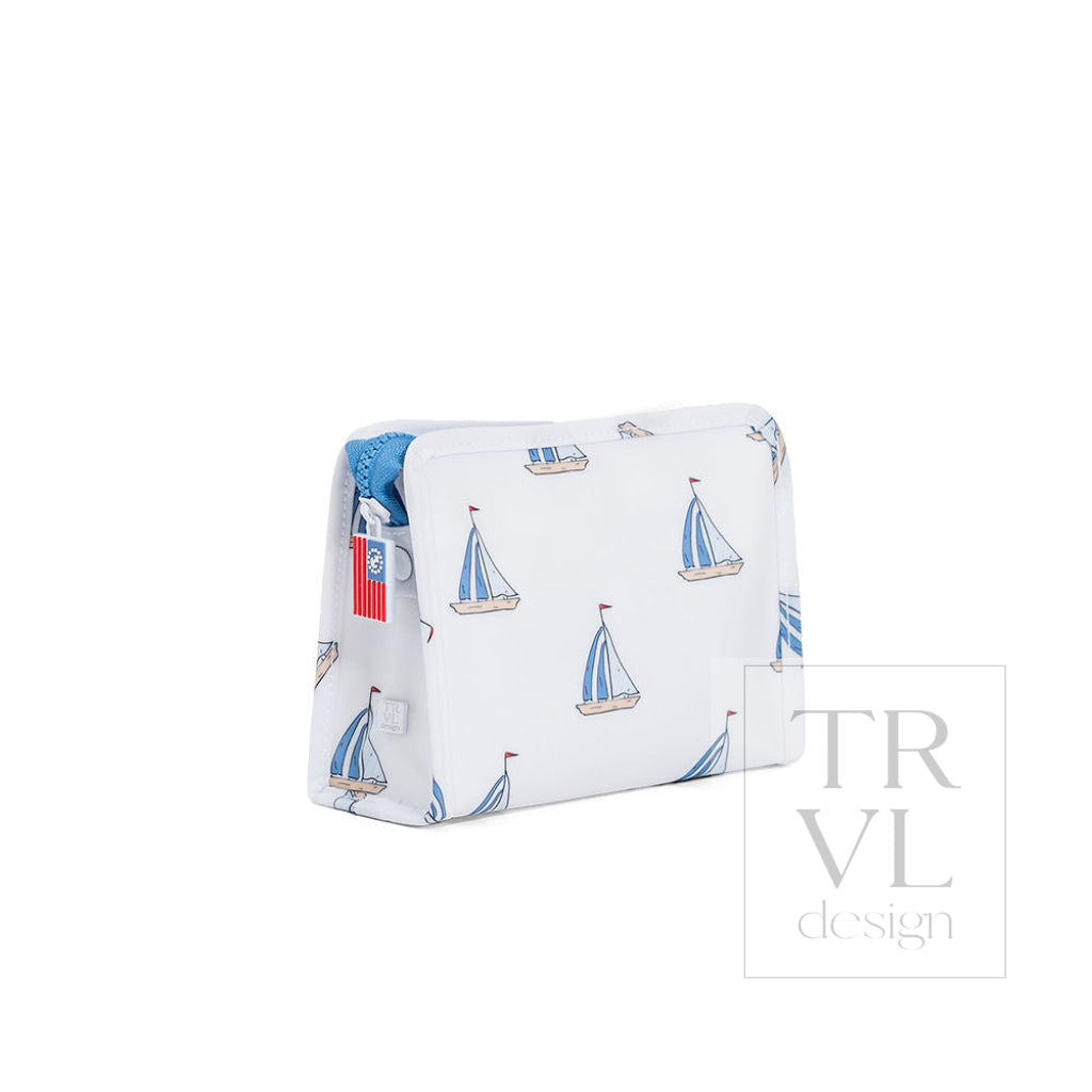ROADIE MEDIUM Zip Pouch - SAIL AWAY - Travel Pouches