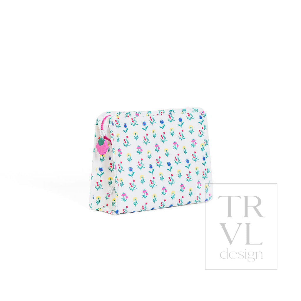 ROADIE MEDIUM Zip Pouch - WILD FLOWER - Travel Pouches