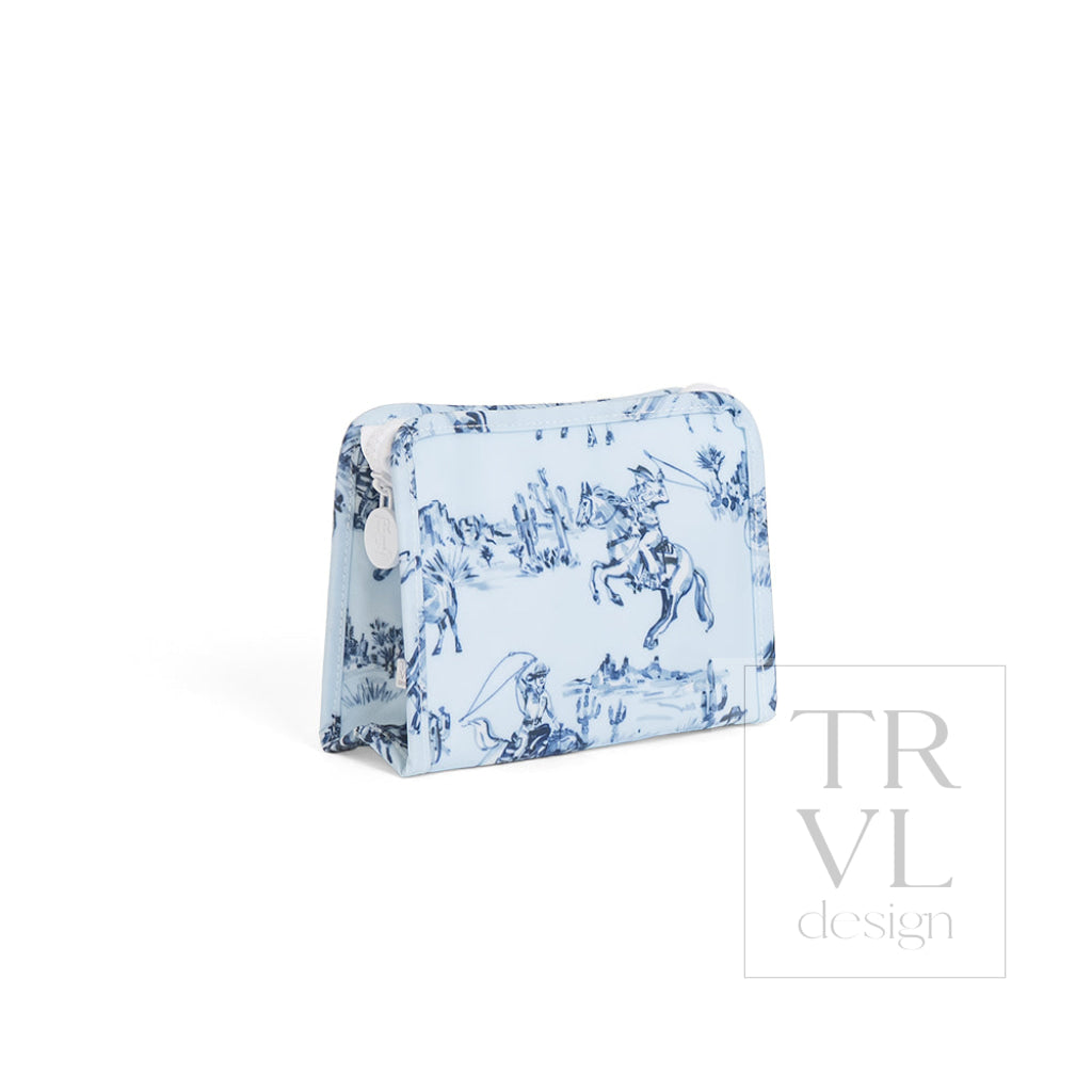 ROADIE SMALL Zip Pouch - COWBOY TOILE - Travel Pouches