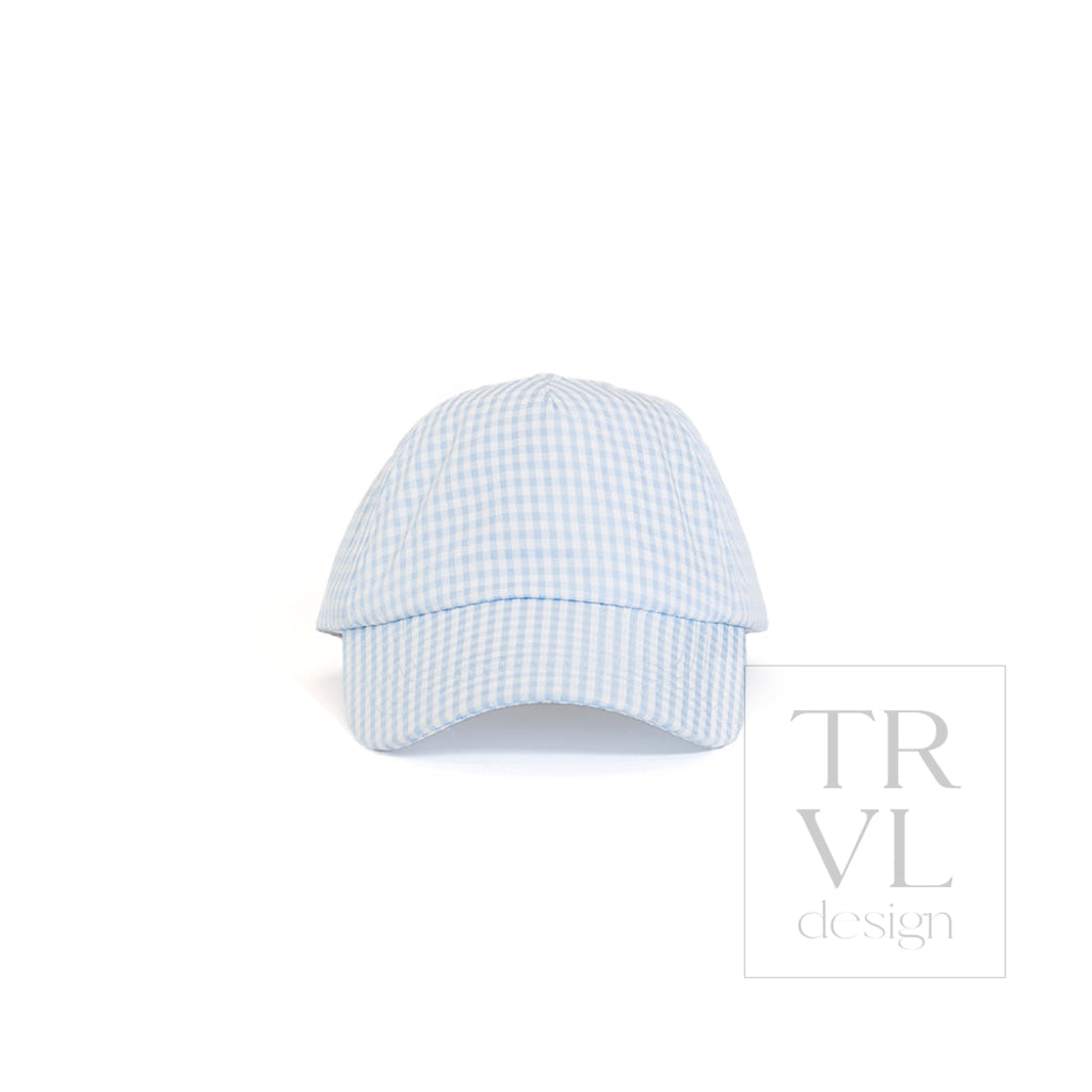 Signature Kids Ball Cap - Gingham Mist - Set 2 Prepack - Ball Cap