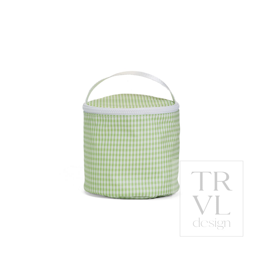 SNACK BAG - GINGHAM LEAF2 *4PC PRE-PACK - Snack Bag