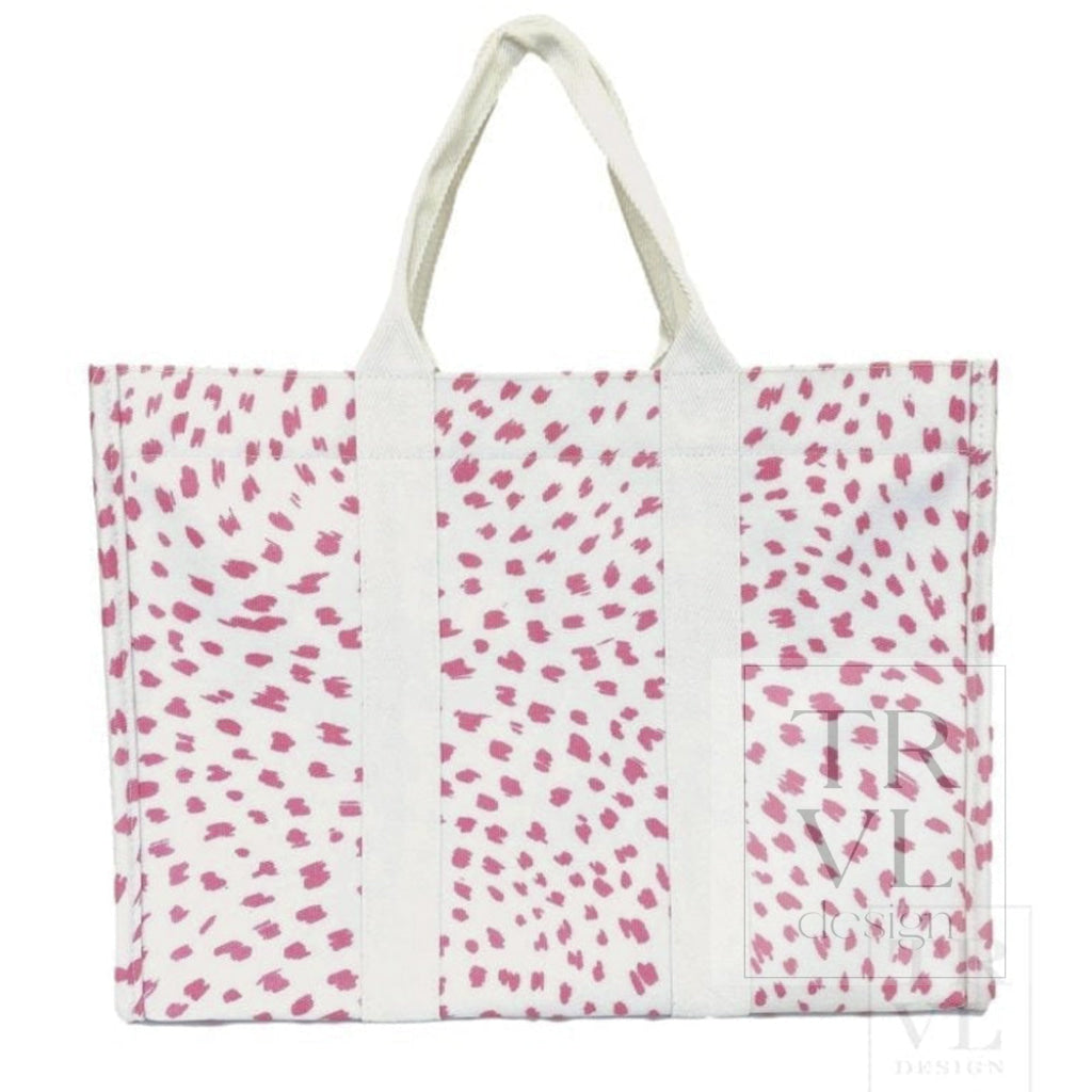 SPOT ON! LARGE TOTE - SPOT PINK