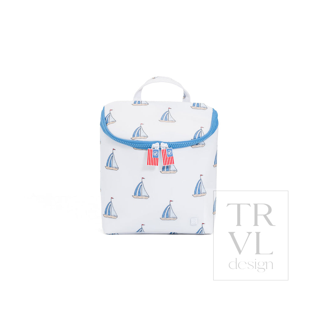 TAKE AWAY INSULATED LUNCH BAG - SAIL AWAY - Lunch Bags