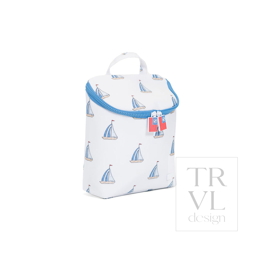 TAKE AWAY INSULATED LUNCH BAG - SAIL AWAY - Lunch Bags