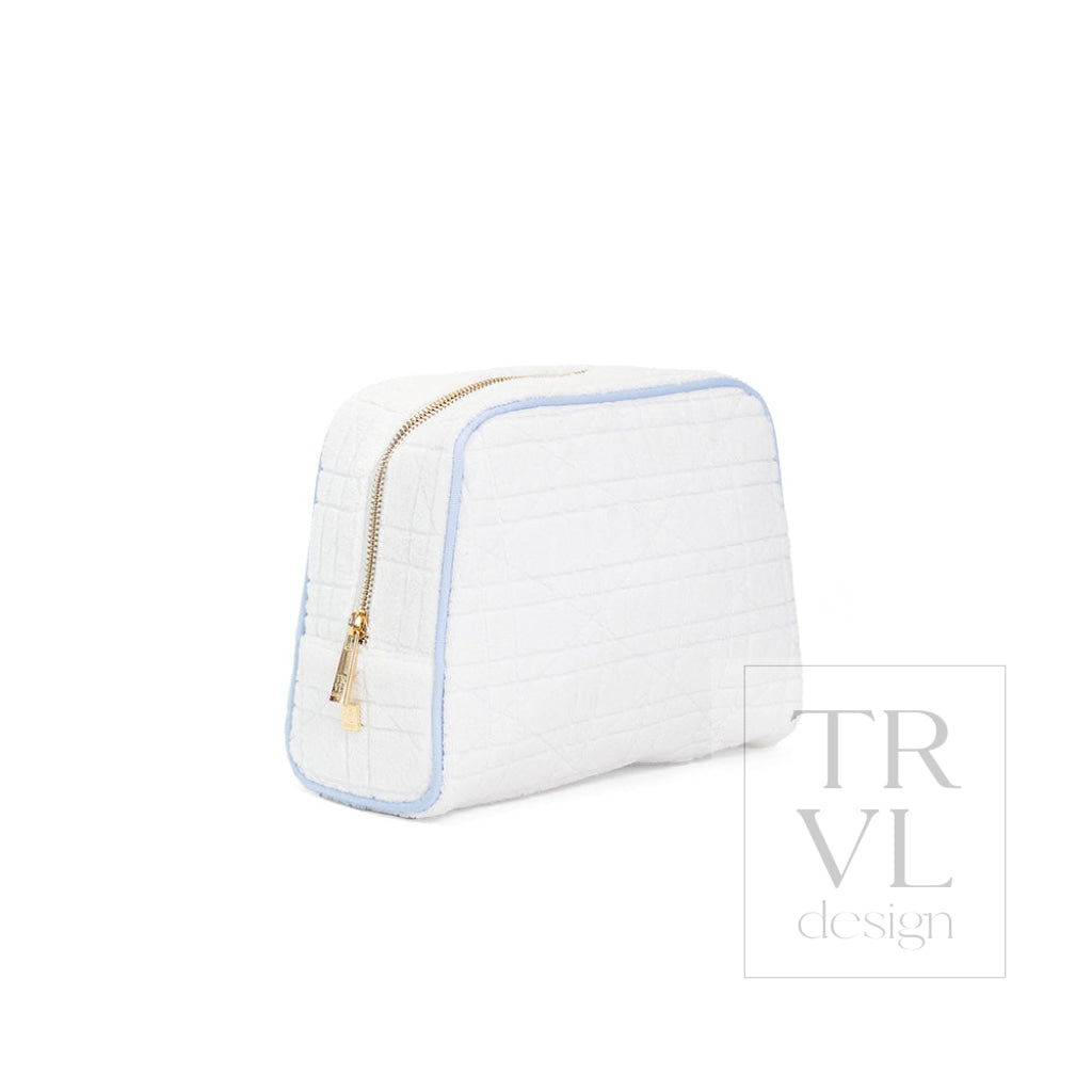 TERRY CANING DUO DOME SET - Cosmetic & Toiletry Bags