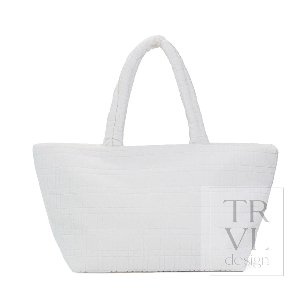 TERRY CANING TOTE - Tote Bags